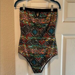Colorful Geometric bodysuit